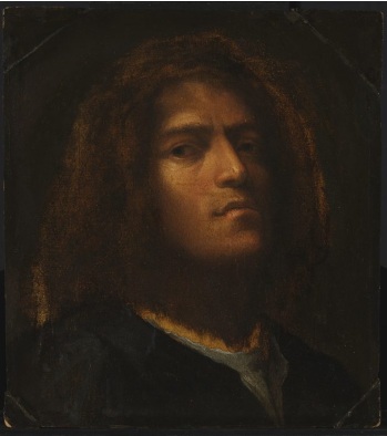 Self-Portrait, ca. 1508 (Giorgione) (1473-1510) Szépmüvészeti Múzeum,  Budapest, Inv. 86